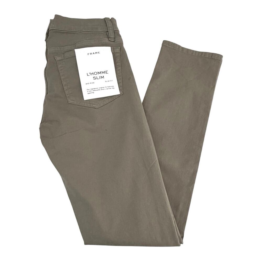 NWT FRAME L’Homme Slim mid rise slim fit jean size 28